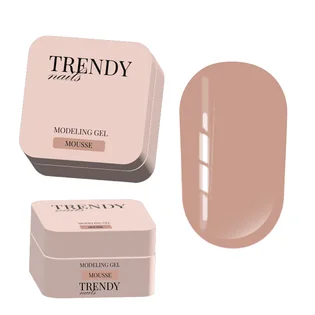 Żel modelujący Trendy Nails, Mousse, 50 ml