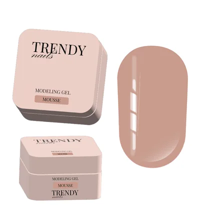 Żel modelujący Trendy Nails, Mousse, 50 ml