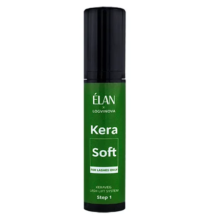 Средство для ламинирования ресниц ELAN x Logvinova Kera Soft Step 1, 10 мл