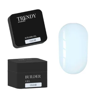 Żel do przedłużania Trendy Nails, Clear, HEMA/TPO free, 30 ml