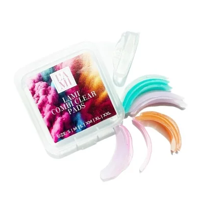 Валики для ламінування вій Lami Lashes Combi Clear Pads, 6 пар