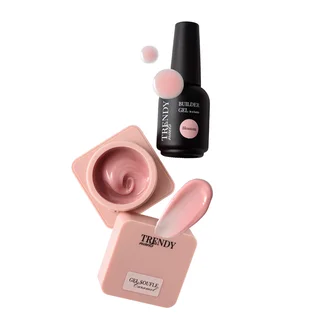Гель-суфле для моделювання Trendy Nails Souffle Gel, Caramel, HEMA/TPO free, 30 мл
