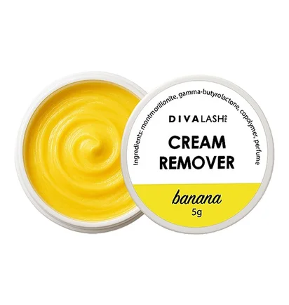 Кремовий ремувер для вій Divalashpro Banana, 5 г