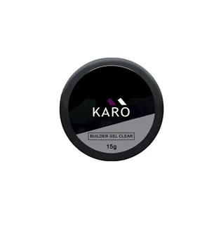Моделюючий гель для нігтів Karo Builder Gel Clear, 15 мл