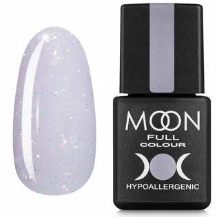 Lakier hybrydowy Moon Full Opal Color #510, z drobnym wielobarwnym shimmerem, 8 ml