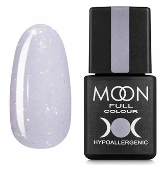 Гель-лак Moon Full Opal Color Gel Polish #510, з дрібним різнобарвним шиммером, 8 мл