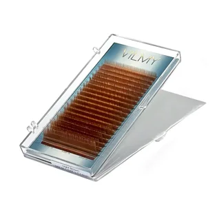 Rzęsy Light Brown Mix Vilmy, skręt C, grubość 0.07, długość 6-10 mm, 20 linii