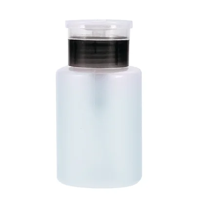 Pojemnik z pompką, czarny, 150 ml