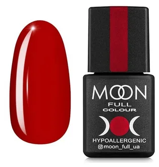 Gel Polish Moon Full Color #139, dark red, 8 ml