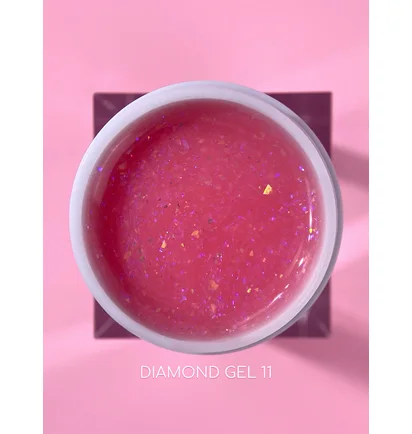 Żel do przedłużania Luna Moon Diamond #11, 15 ml