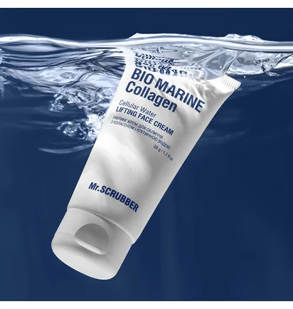 Lifting Face Cream Mr.Scrubber Bio Marine Collagen with Collagen and Cellular Water, 50 g