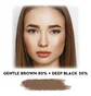 Фарба для брів Okis, в саше, без окислювача, Gentle Brown, 5 мл