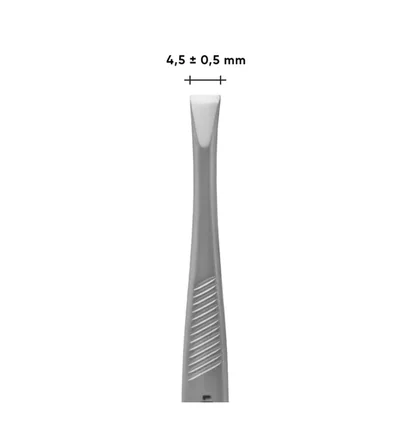 Пинцет для бровей Staleks Classic 10 Type 1, широкий, прямой
