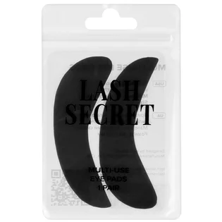 Багаторазові силіконові патчі Lash Secret, чорні, 1 пара