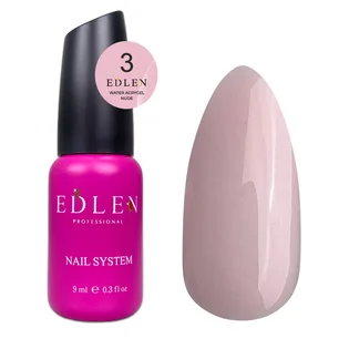 Акрил-гель для нігтів Edlen Water Acrygel Nude #03, 9 мл
