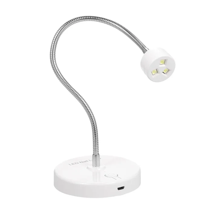 Світлодіодна UV/LED лампа для манікюру, з акумулятором