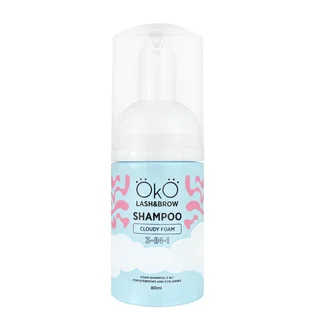 Shampoo foam eyebrow and eyelash OKO Lash&Brow 3-in-1, 80 ml