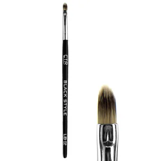 Pędzel do farbowania brwi i rzęs CTR Black Style LB-02
