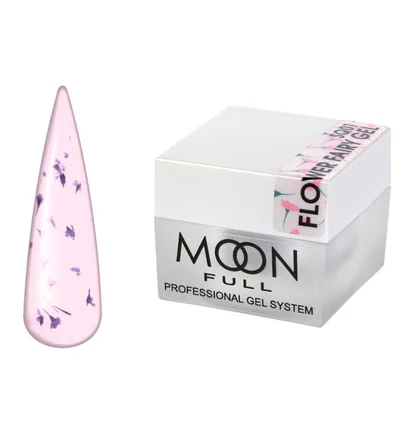 Gel with Dried Flowers Moon Full Flower Fairy #SQ01, 5 ml