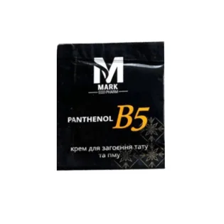 Загоюючий крем для тату Mark Ecopharm B5 Panthenol, в саше, 5 мл