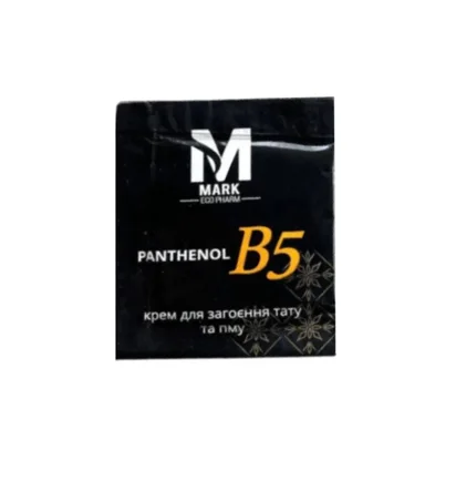 Загоюючий крем для тату Mark Ecopharm B5 Panthenol, в саше, 5 мл