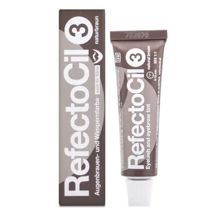 Фарба для брів та вій Refectocil, Natural Brown #3, 15 мл