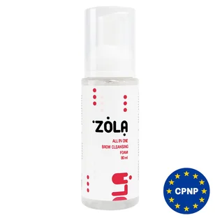 Cleansing Brow Shampoo-Foam ZOLA, 80 ml