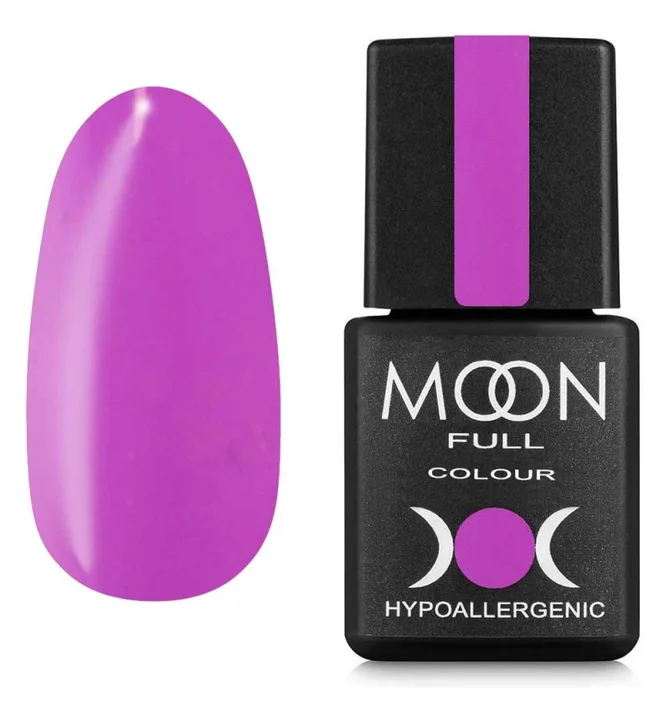 Гель-лак Moon Full Color Gel Polish #908, світлий баклажан, 8 мл