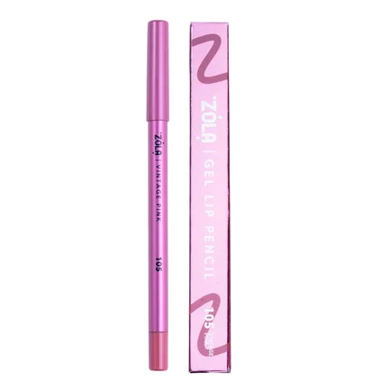 Гелевий олівець для губ ZOLA, Vintage Pink #105