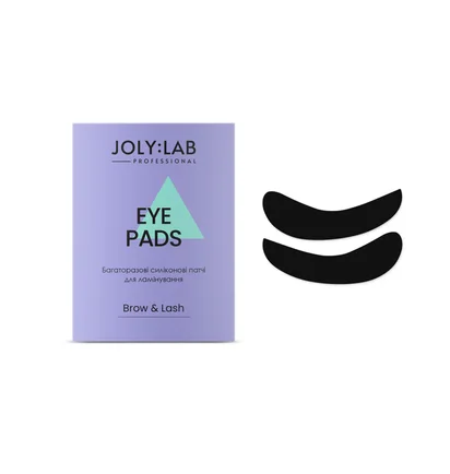 Багаторазові силіконові патчі для ламінування JolyLab Eye Pads, 1 пара