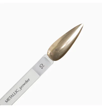 Metallic Powder Adore Professional №10 Białe złoto, 0,5 g