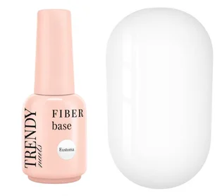 База для гель-лаку Trendy Nails Fiber Base, Eustoma, HEMA/TPO free, 15 мл