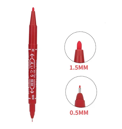 Marker do geometrii Haixin, czerwony