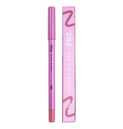 Гелевий олівець для губ ZOLA, Nude Blush #102