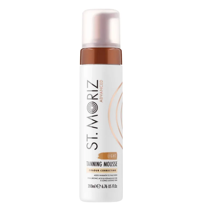 Мус для корекції автозасмаги St.Moriz Advanced Colour Correcting Mousse, Light, 200 мл