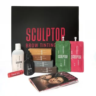 Набір фарби для брів Sculptor Brow Tinting Set