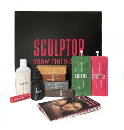 Набір фарби для брів Sculptor Brow Tinting Set