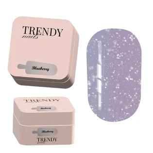 Гель-суфле для моделювання Trendy Nails Souffle Gel, Blueberry, HEMA/TPO free, 15 мл