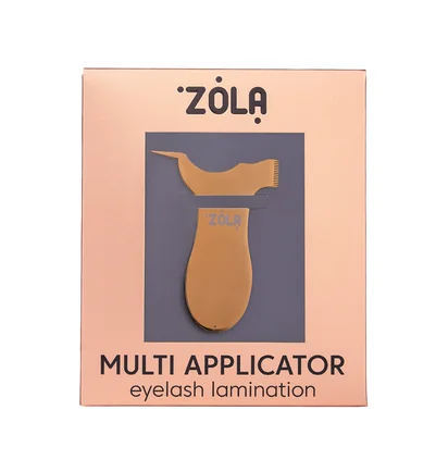 Многофункциональный T-образный аппликатор ZOLA, металлический, золотистый