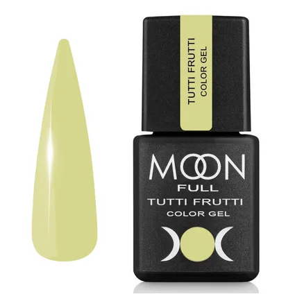 Lakier hybrydowy Moon Full Tutti Frutti Color #925, jasnooliwkowy, 8 ml