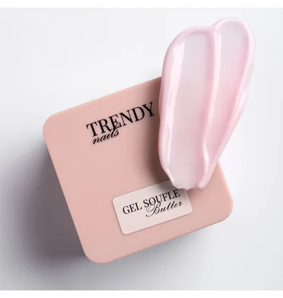 Гель-суфле для моделювання Trendy Nails Souffle Gel, Butter, HEMA/TPO free, 15 мл