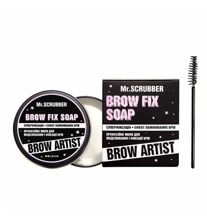 Професійне мило для моделювання та фіксації брів Mr.Scrubber Brow Artist, 30 мл