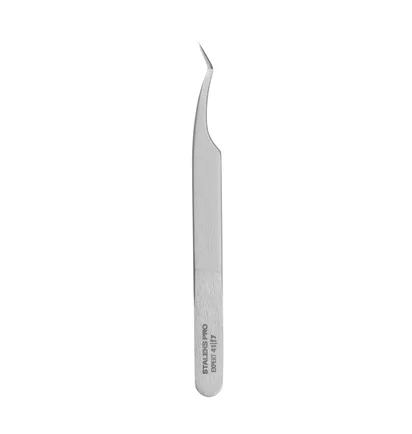 Пинцет для ресниц Staleks Expert 41 Type 7, L-образный, 30°
