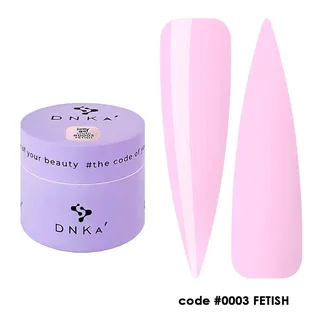 Гель-желе для нарощування нігтів DNKa' Jelly Gel #0003 Fetish, 15 мл