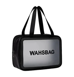 Clear Cosmetic Bag, matte, 31 cm