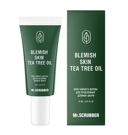 Масло чайного дерева для проблемных участков кожи Mr.Scrubber Blemish Skin, 15 мл