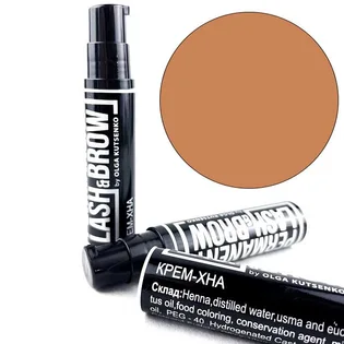 Крем-хна для брів Permanent Lash&Brow, каштан, 10 мл