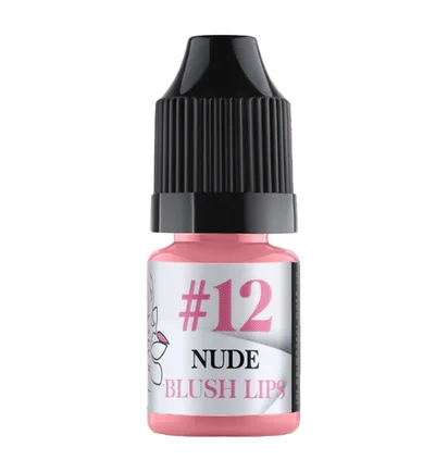 Пігмент для перманентного макіяжу Nude Blush Lips #12, 5 мл