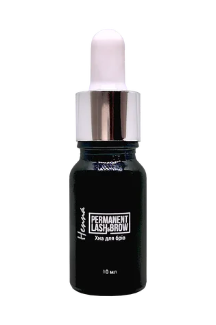 Хна для брів Permanent Lash&Brow, Темний шатен #4, 10 мл