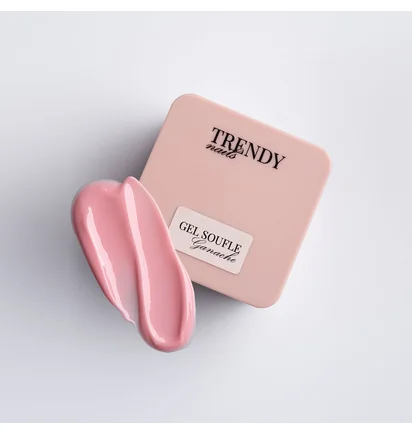 Гель-суфле для моделювання Trendy Nails Souffle Gel, Ganache, HEMA/TPO free, 15 мл